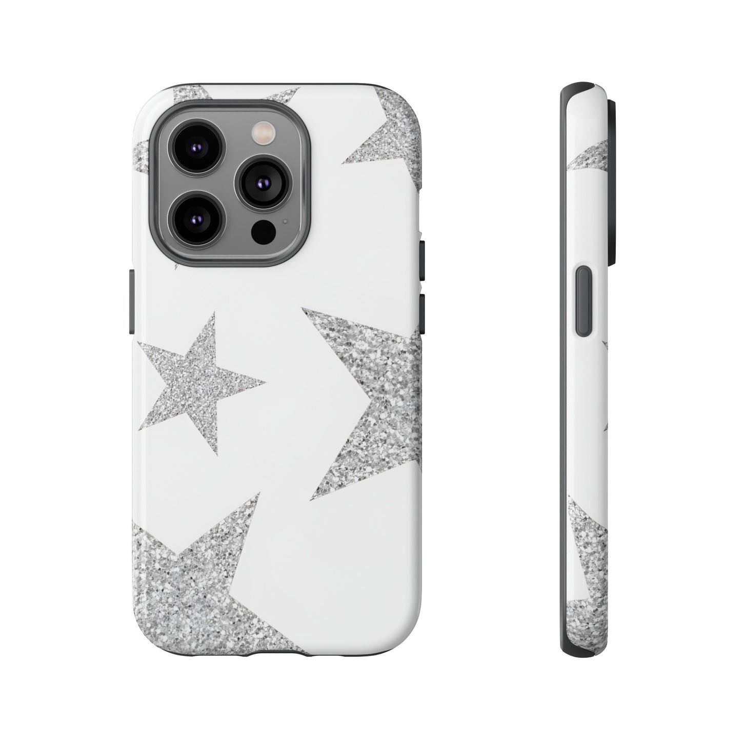 Grey Glitter Case
