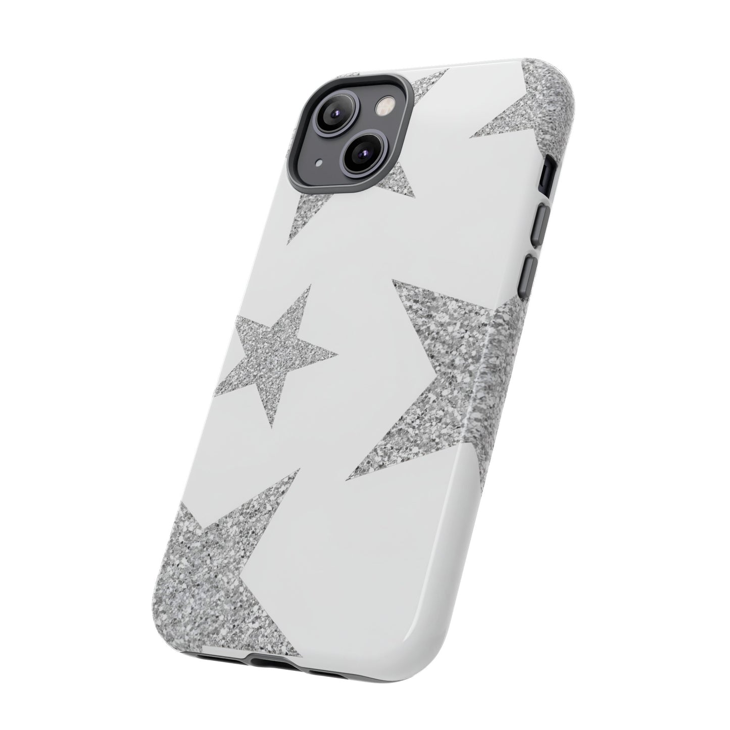 Grey Glitter Case