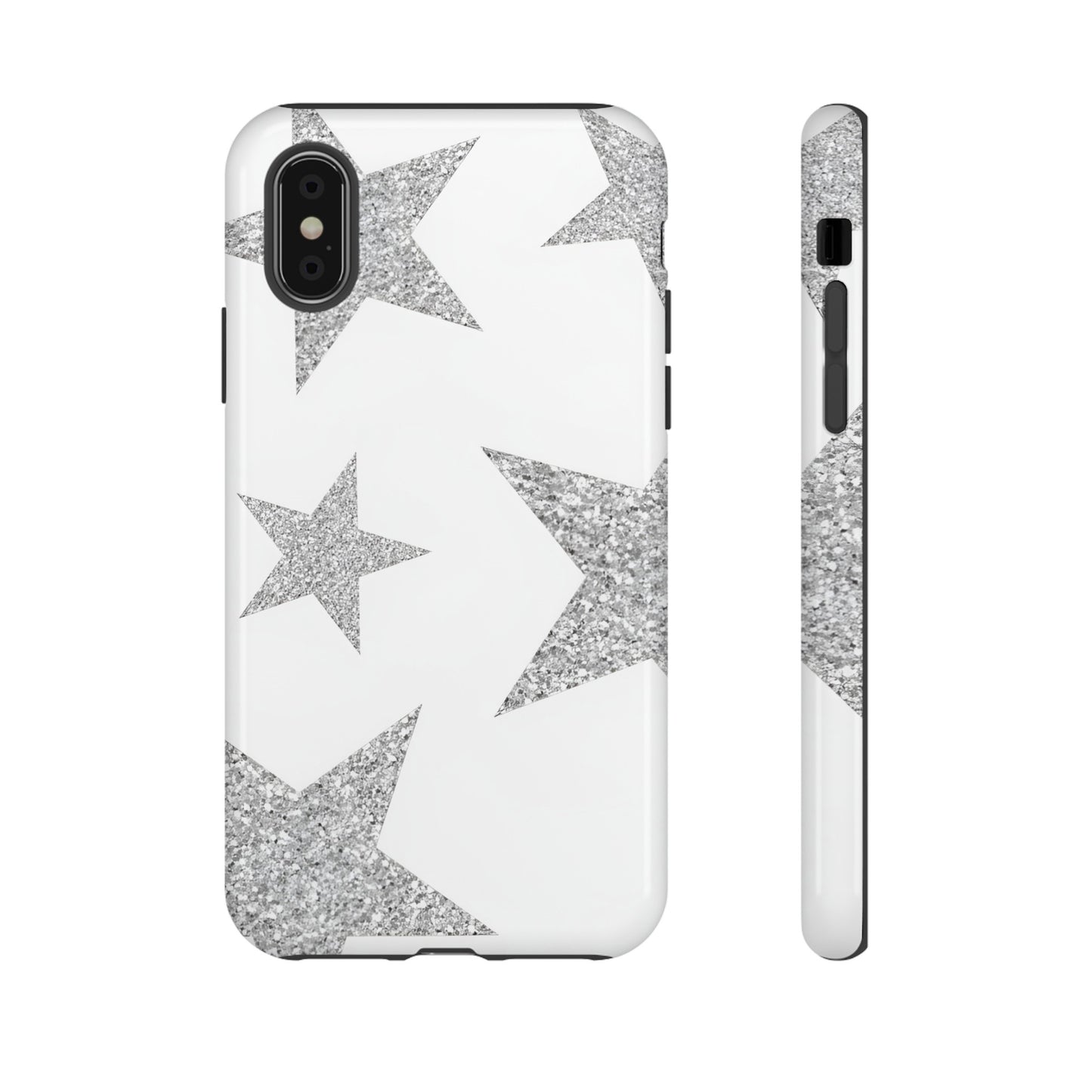 Grey Glitter Case