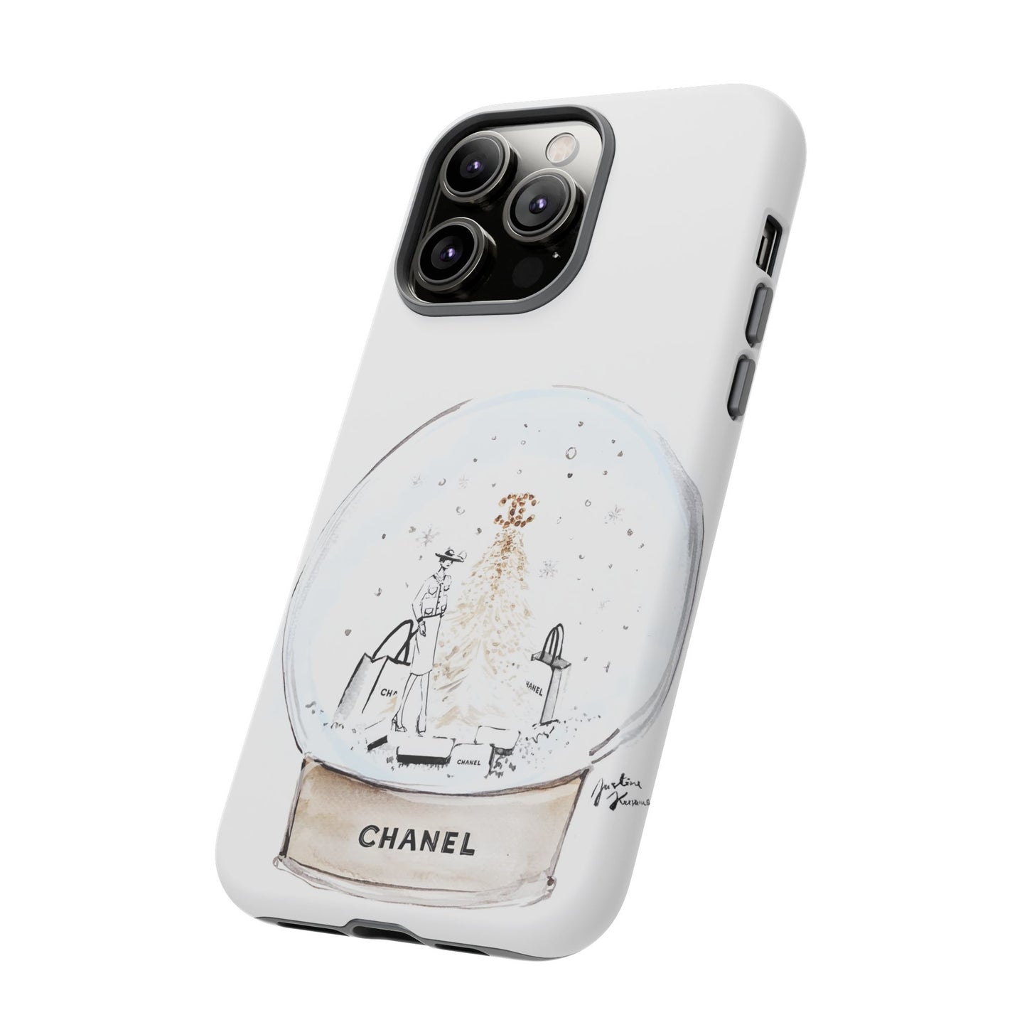 Snowglobe of Chanel Case