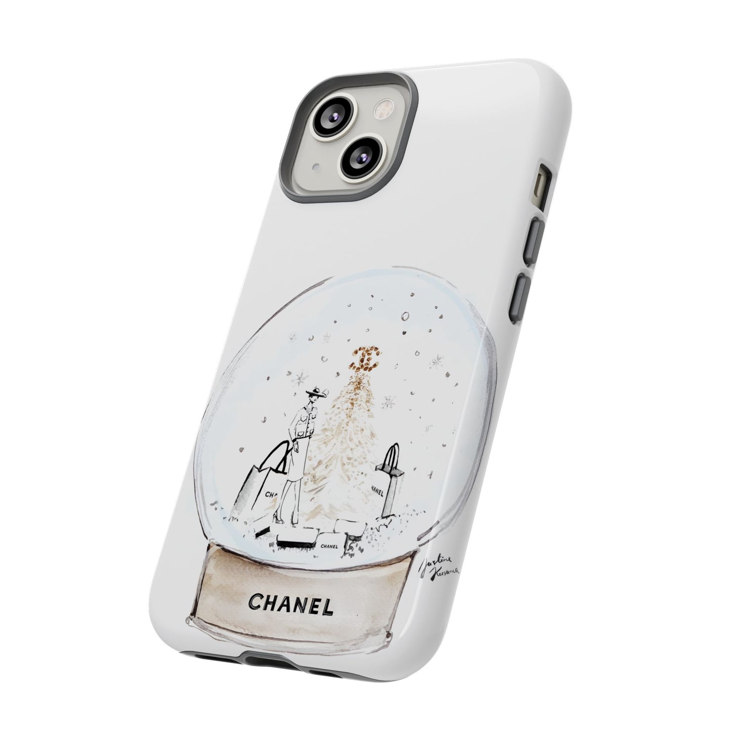 Snowglobe of Chanel Case