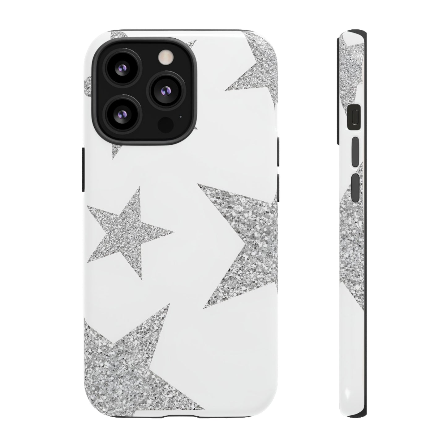 Grey Glitter Case