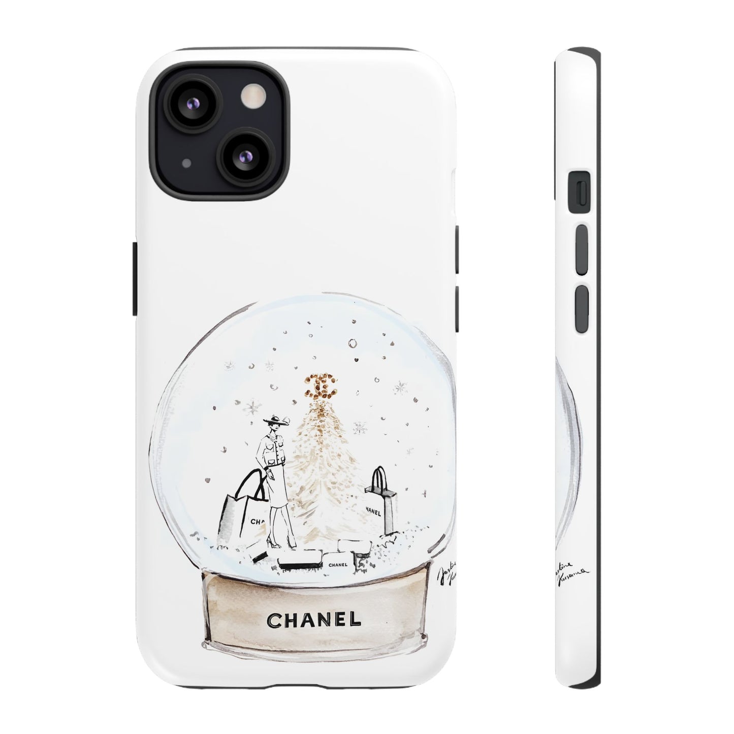 Snowglobe of Chanel Case