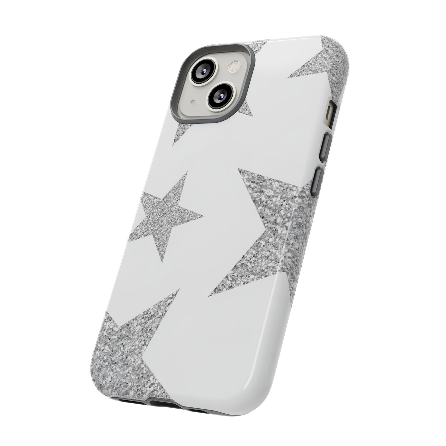 Grey Glitter Case