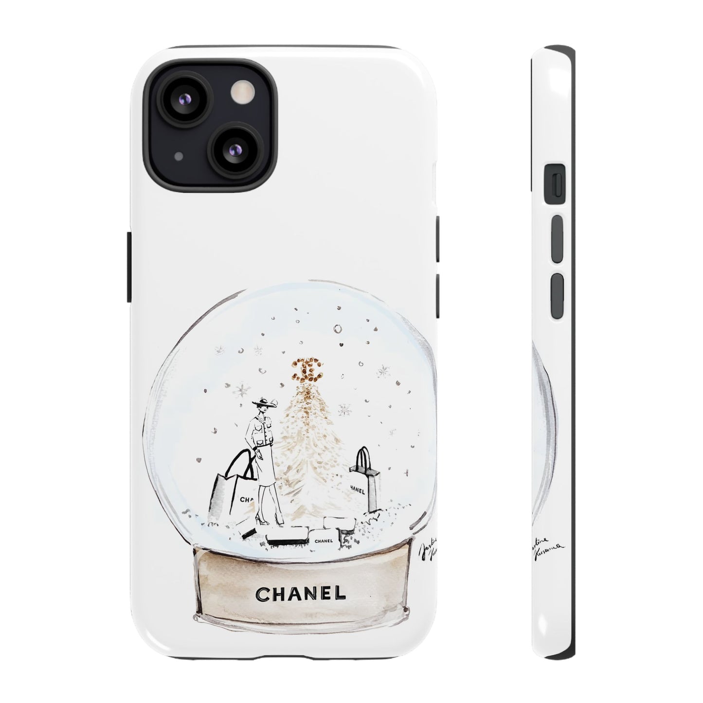 Snowglobe of Chanel Case