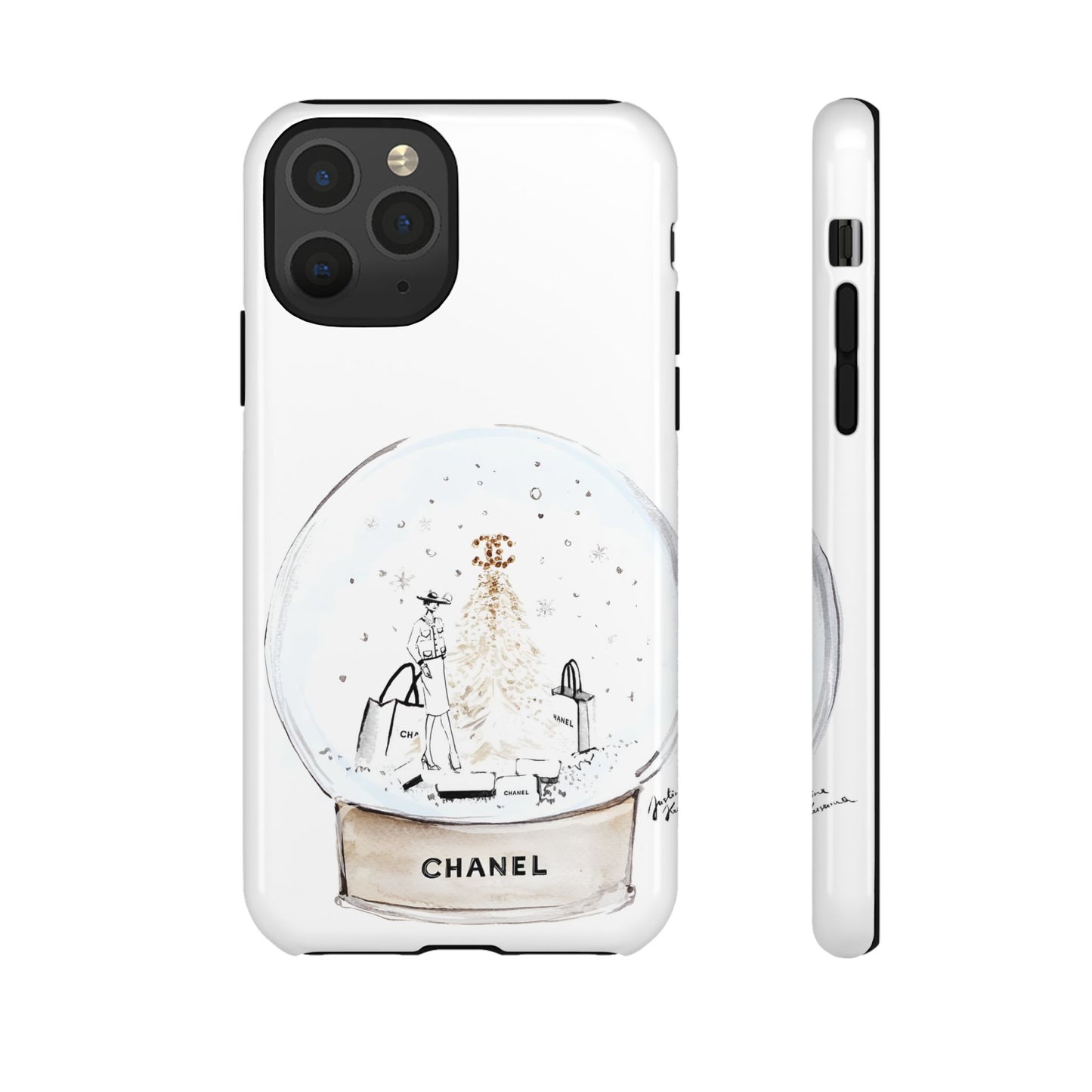 Snowglobe of Chanel Case
