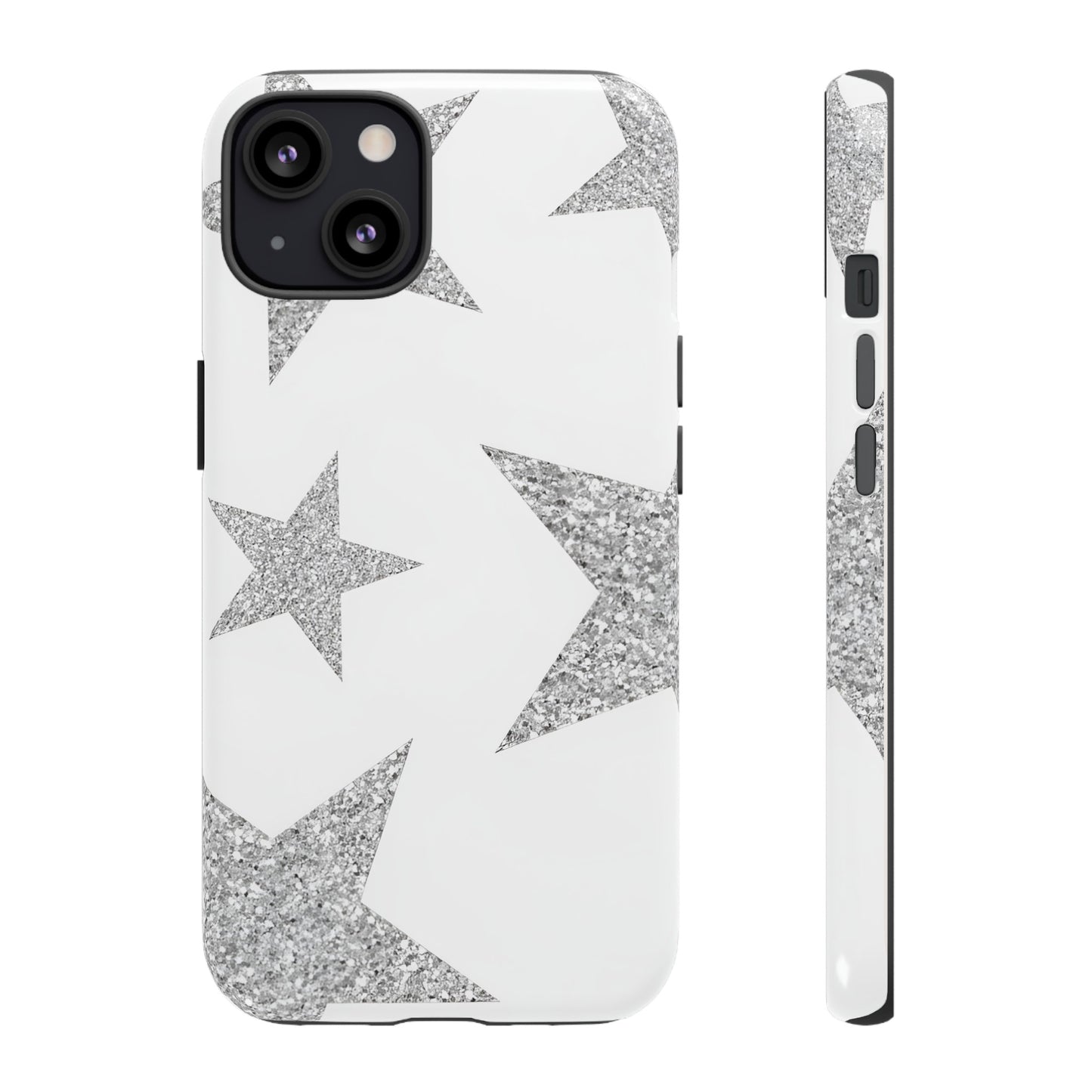 Grey Glitter Case