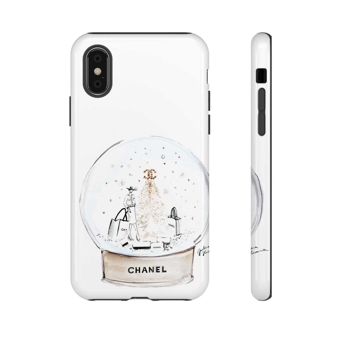 Snowglobe of Chanel Case