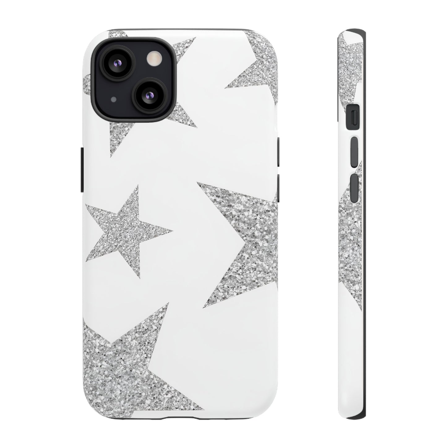 Grey Glitter Case