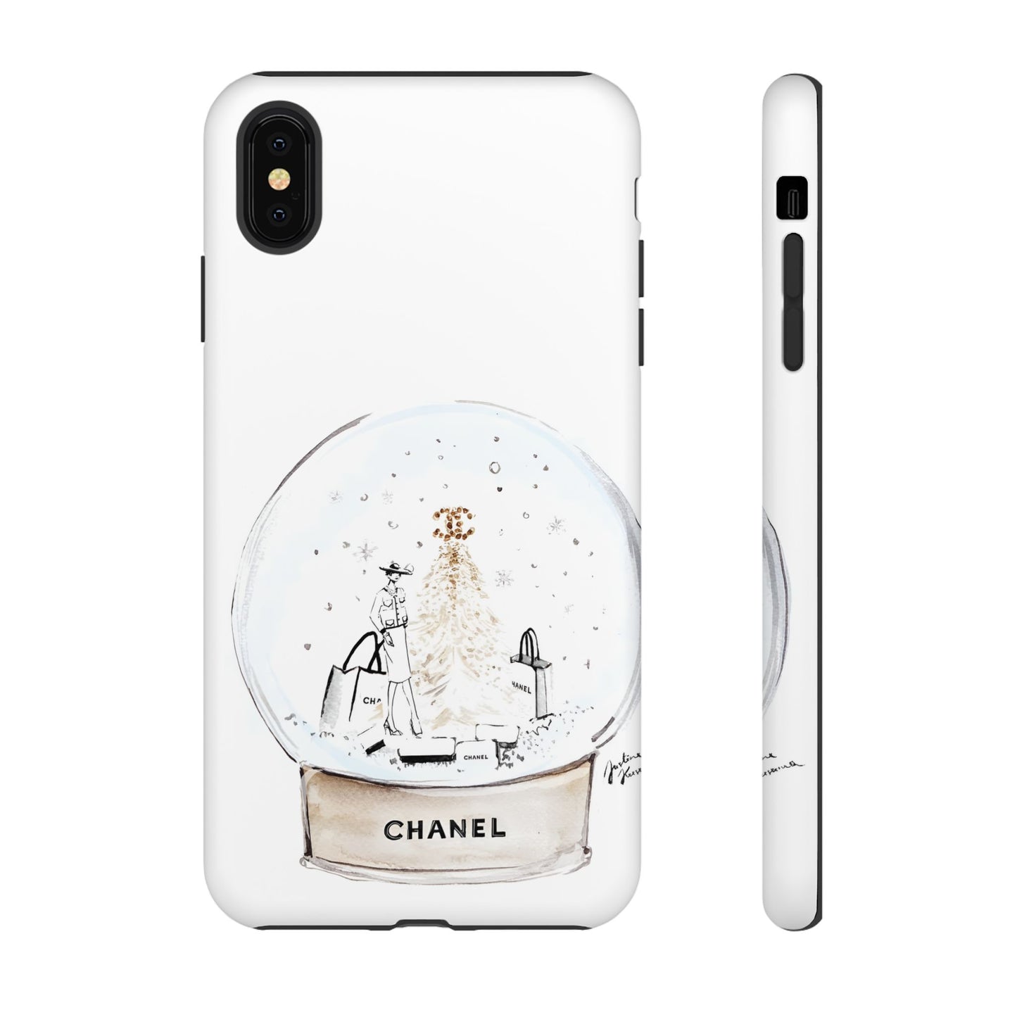 Snowglobe of Chanel Case
