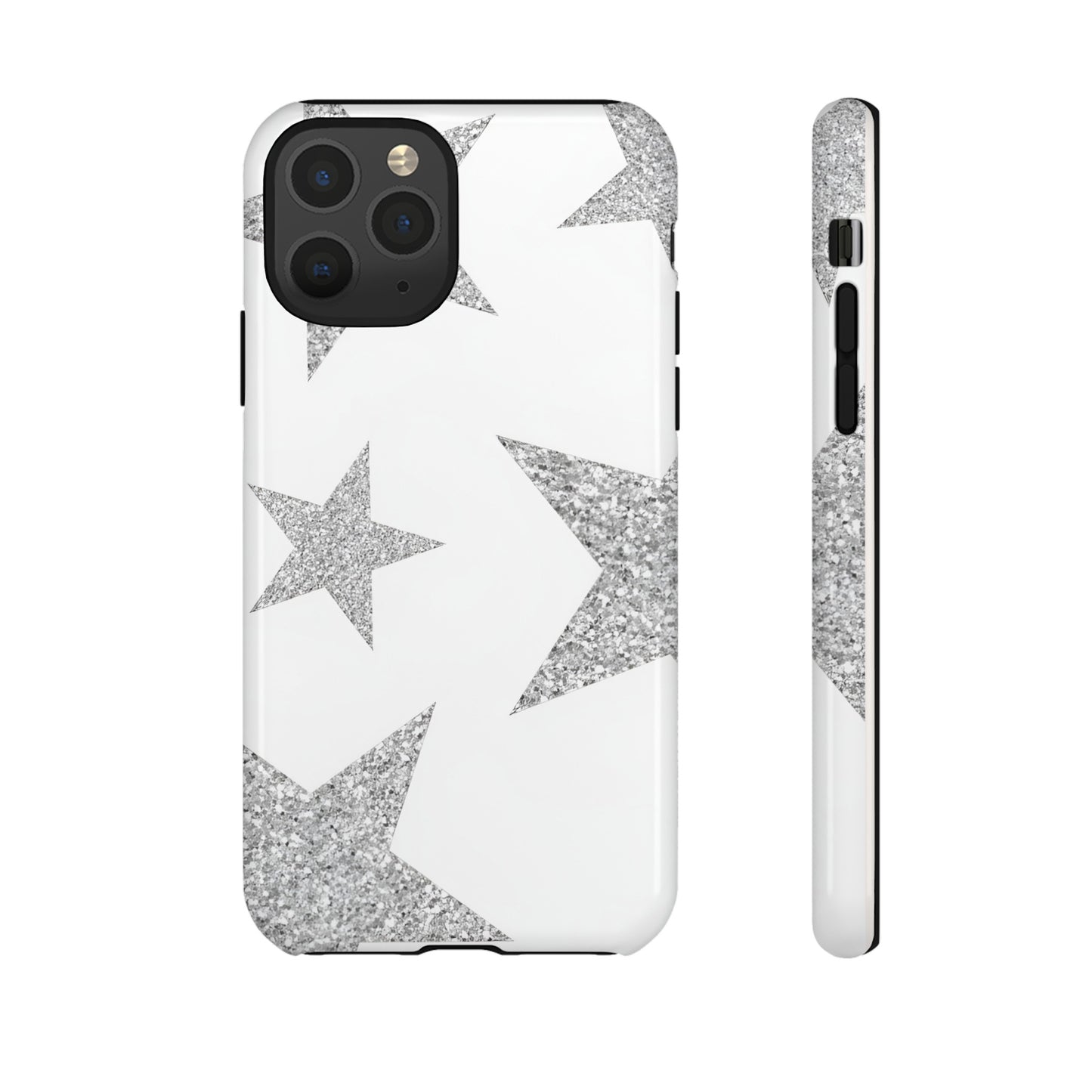Grey Glitter Case