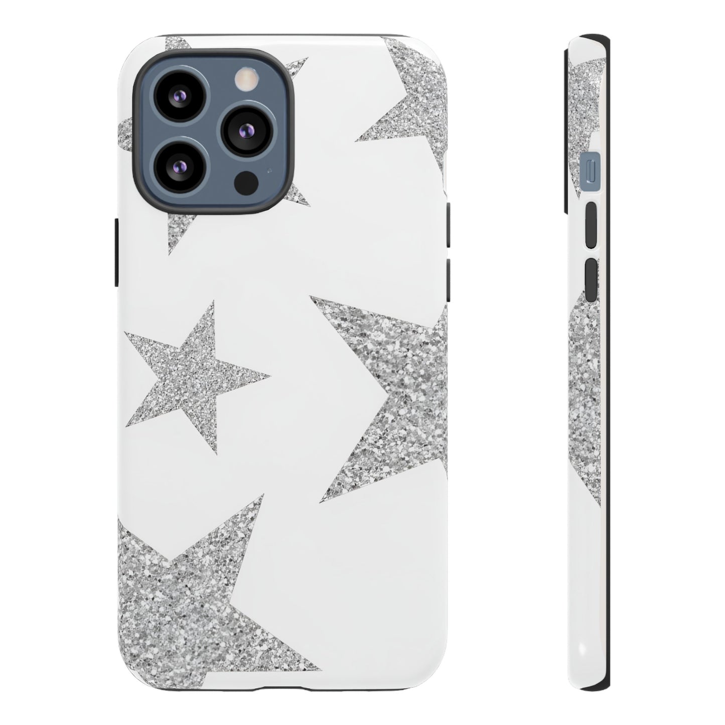 Grey Glitter Case