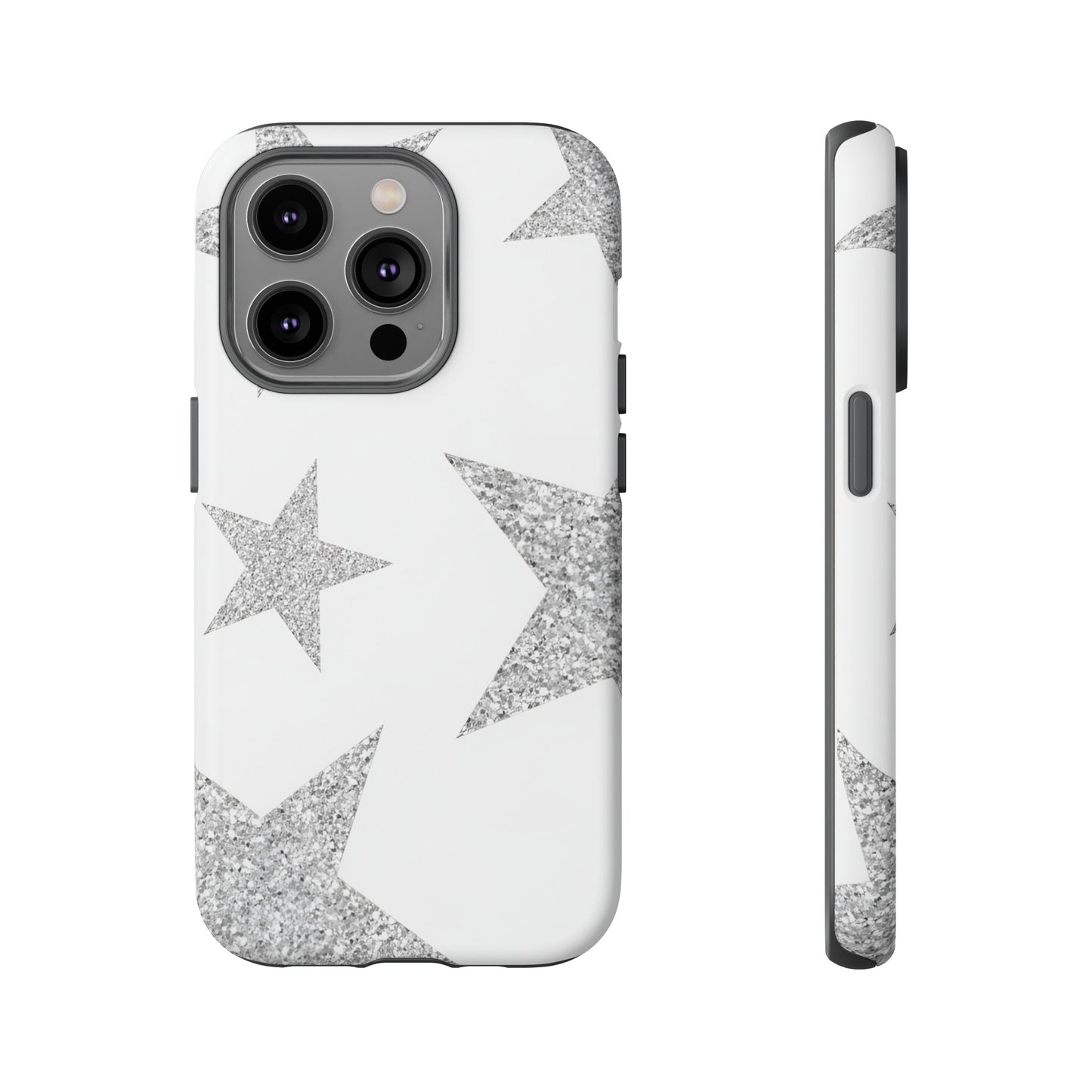 Grey Glitter Case