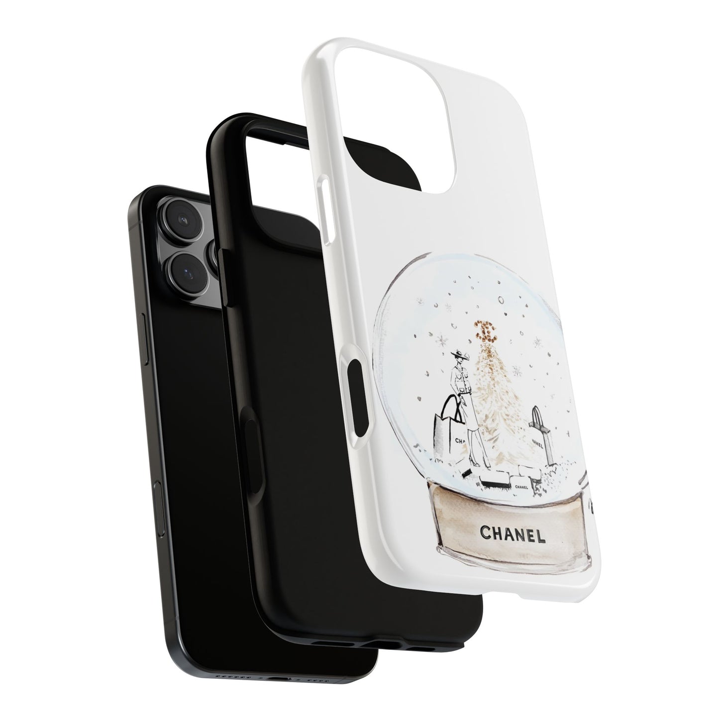 Snowglobe of Chanel Case