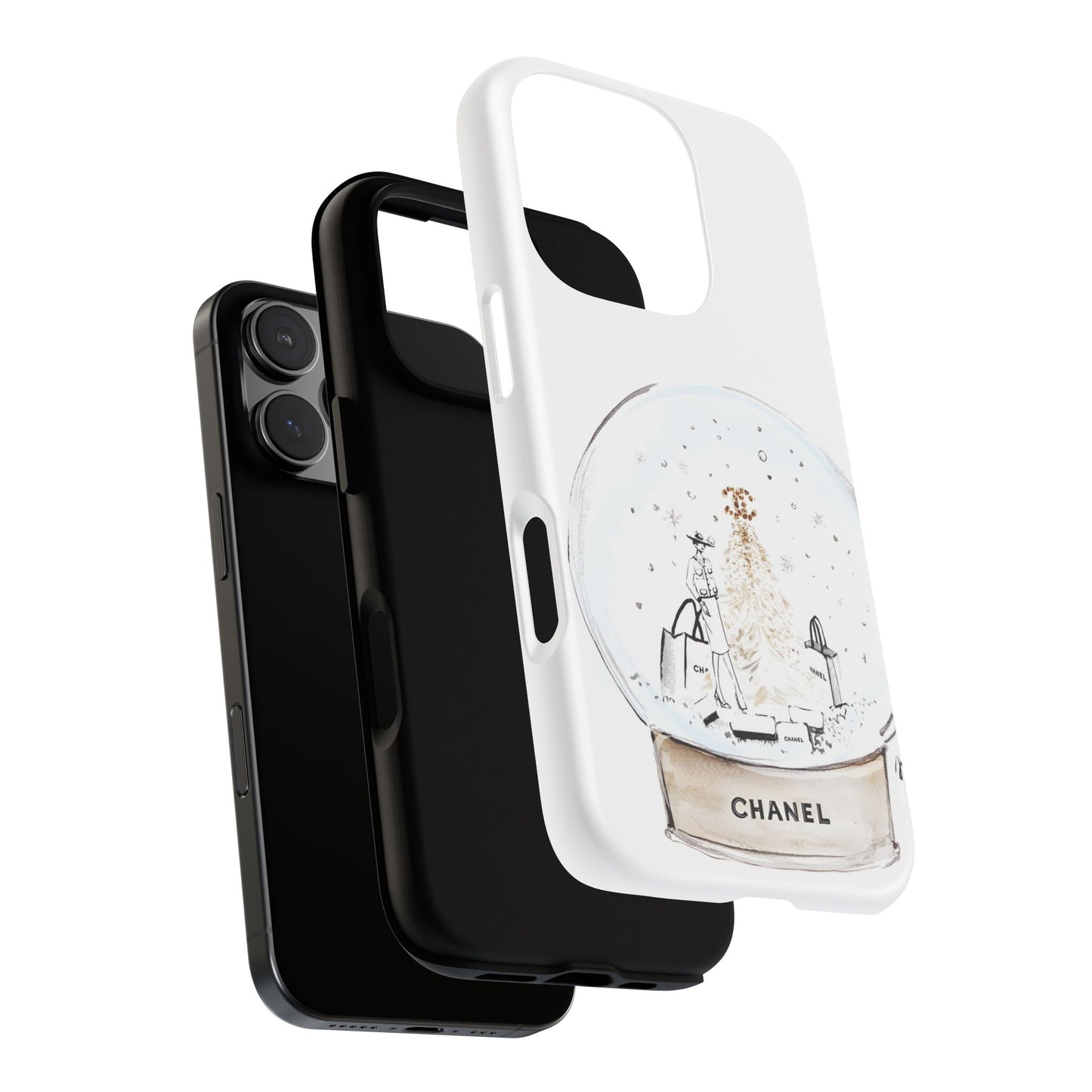 Snowglobe of Chanel Case