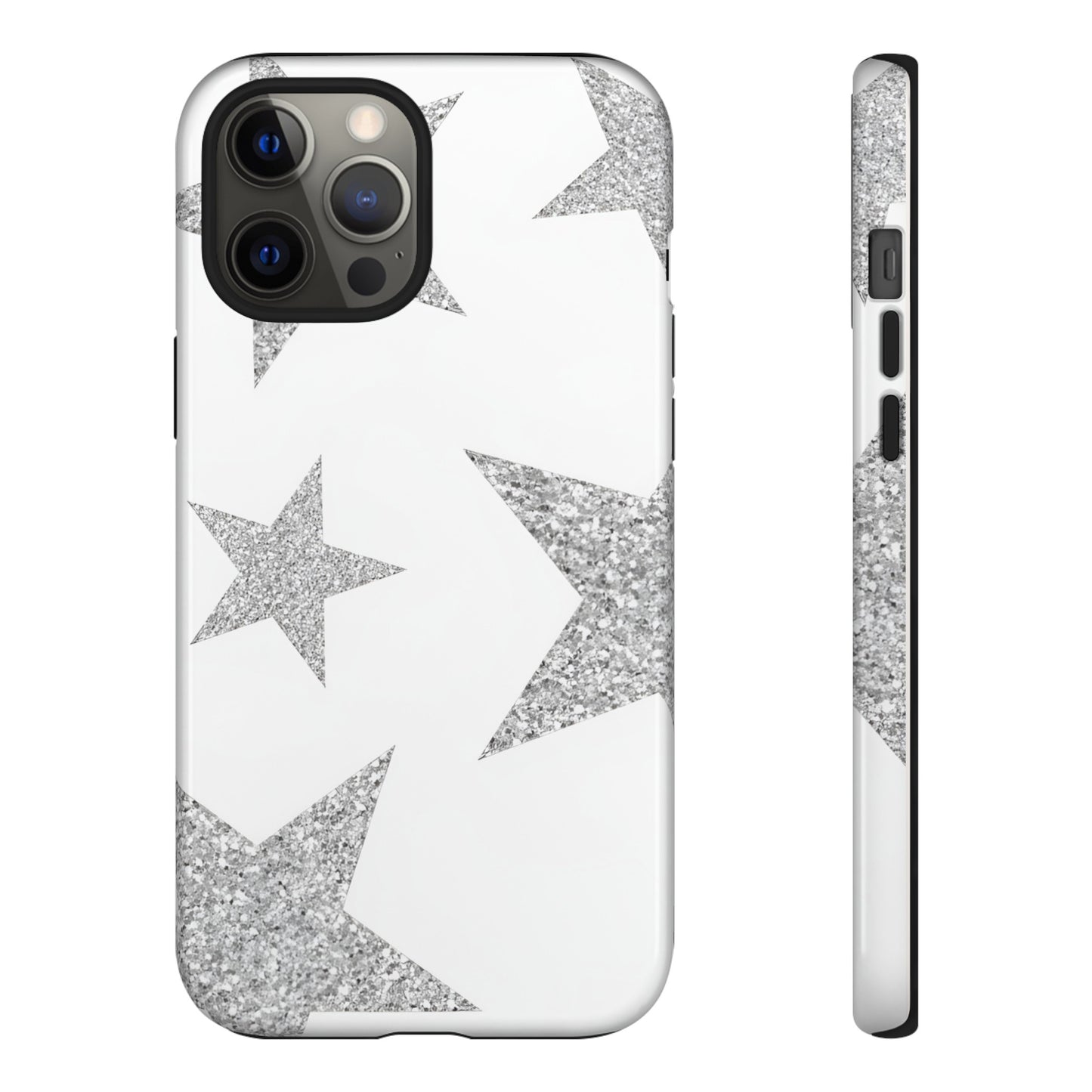 Grey Glitter Case