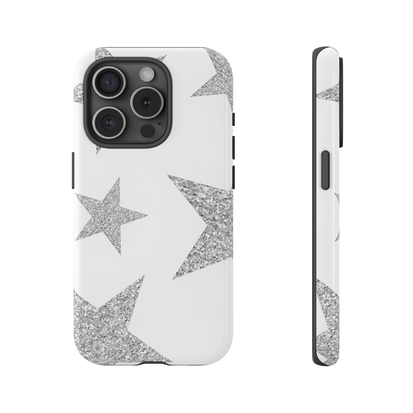 Grey Glitter Case