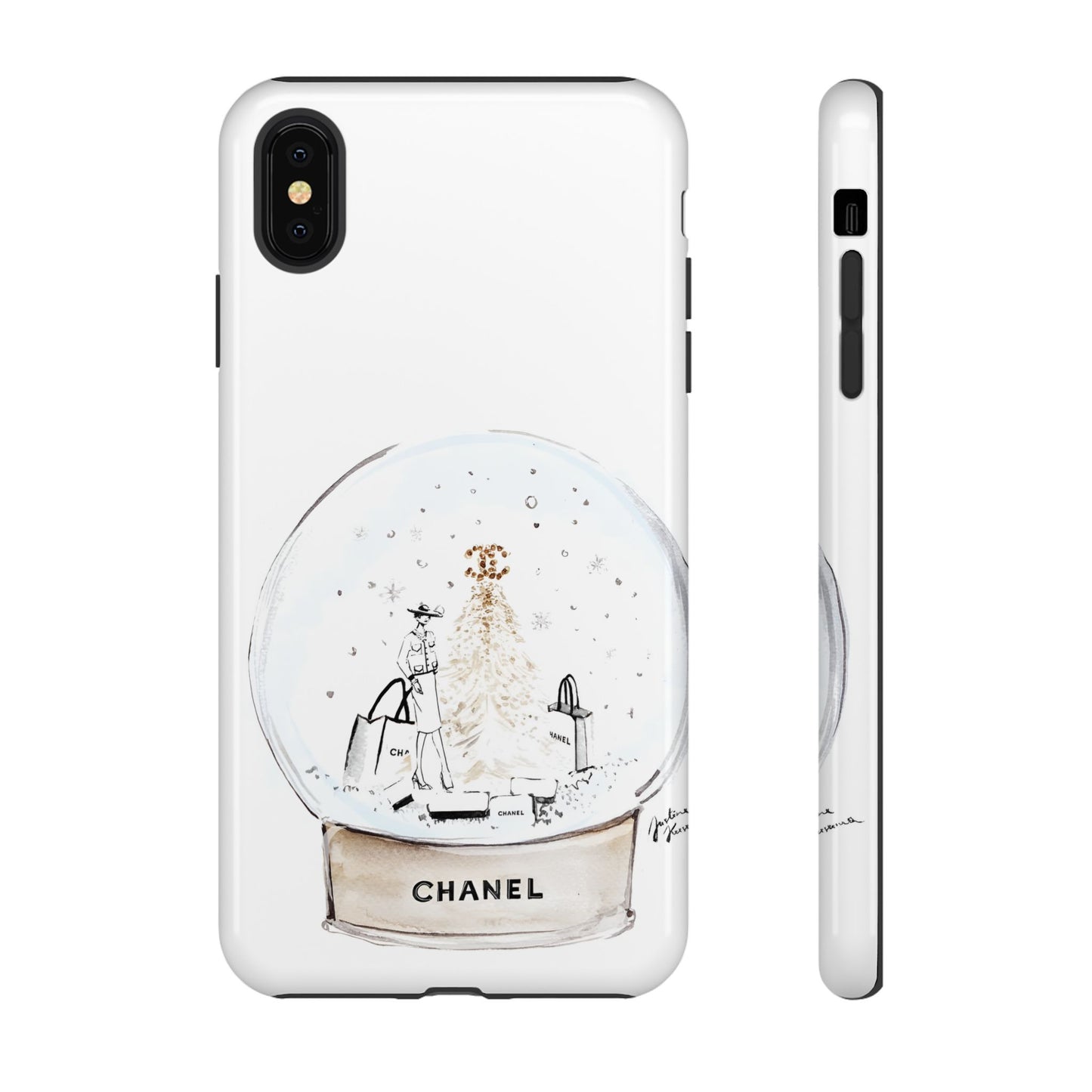 Snowglobe of Chanel Case