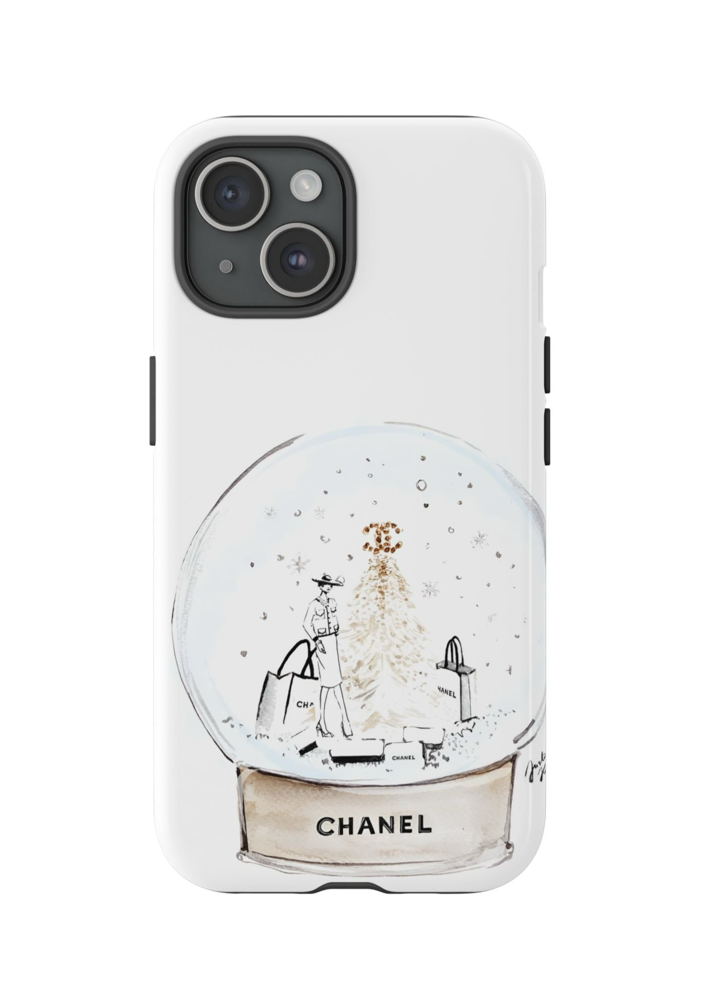 Snowglobe of Chanel Case