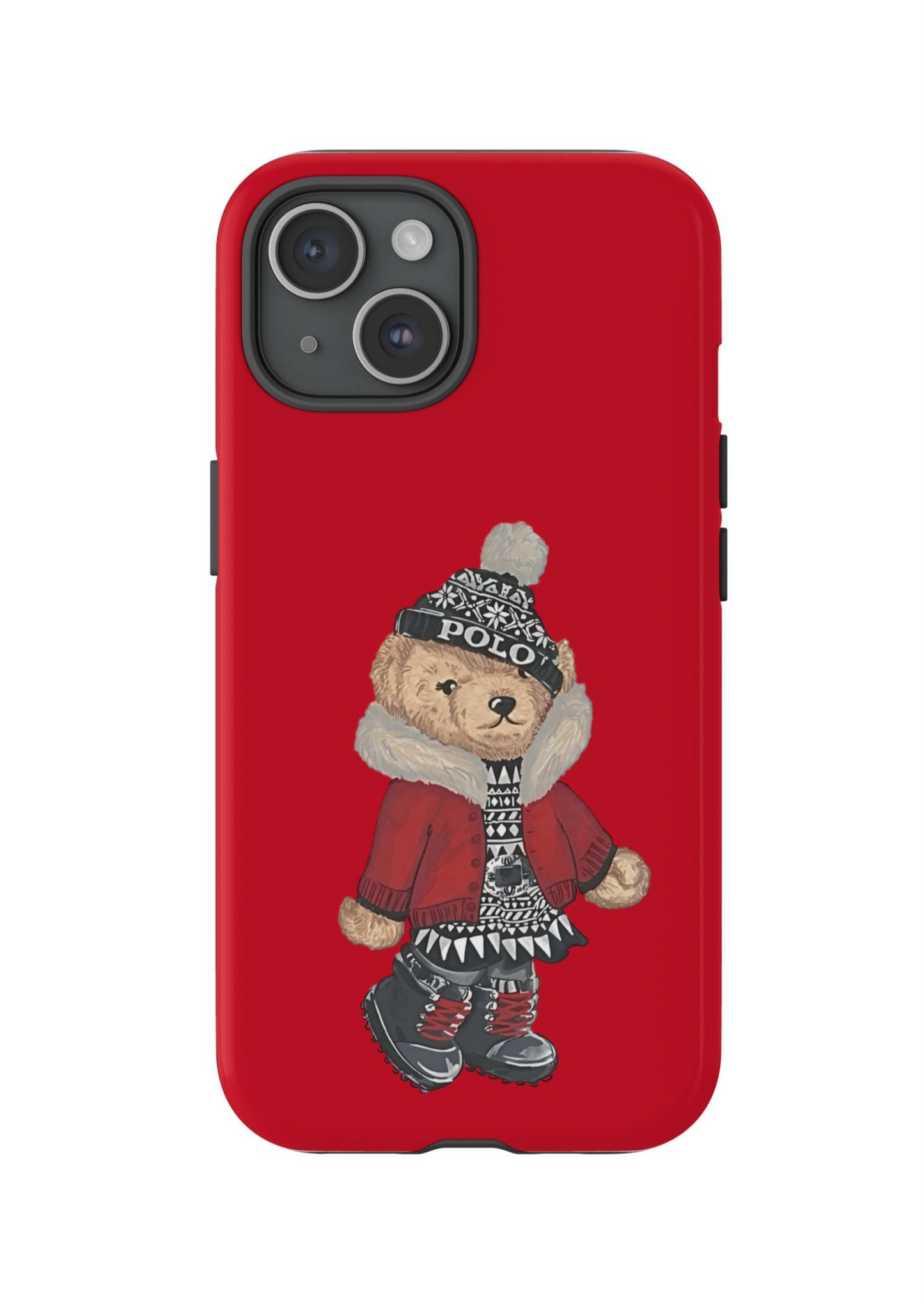 Red Teddy Case