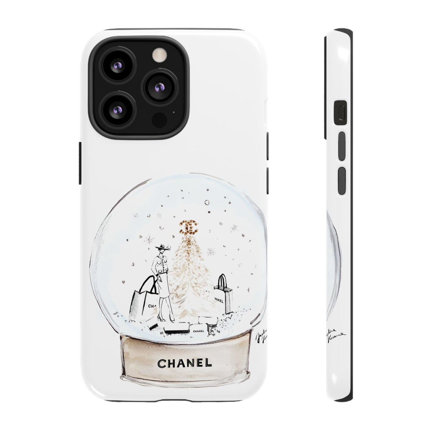Snowglobe of Chanel Case