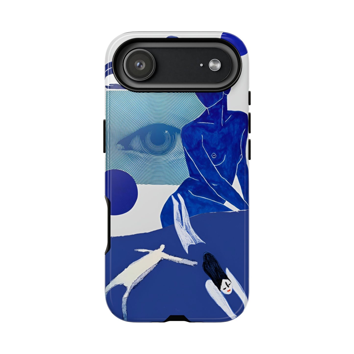 Blue Abstract Case