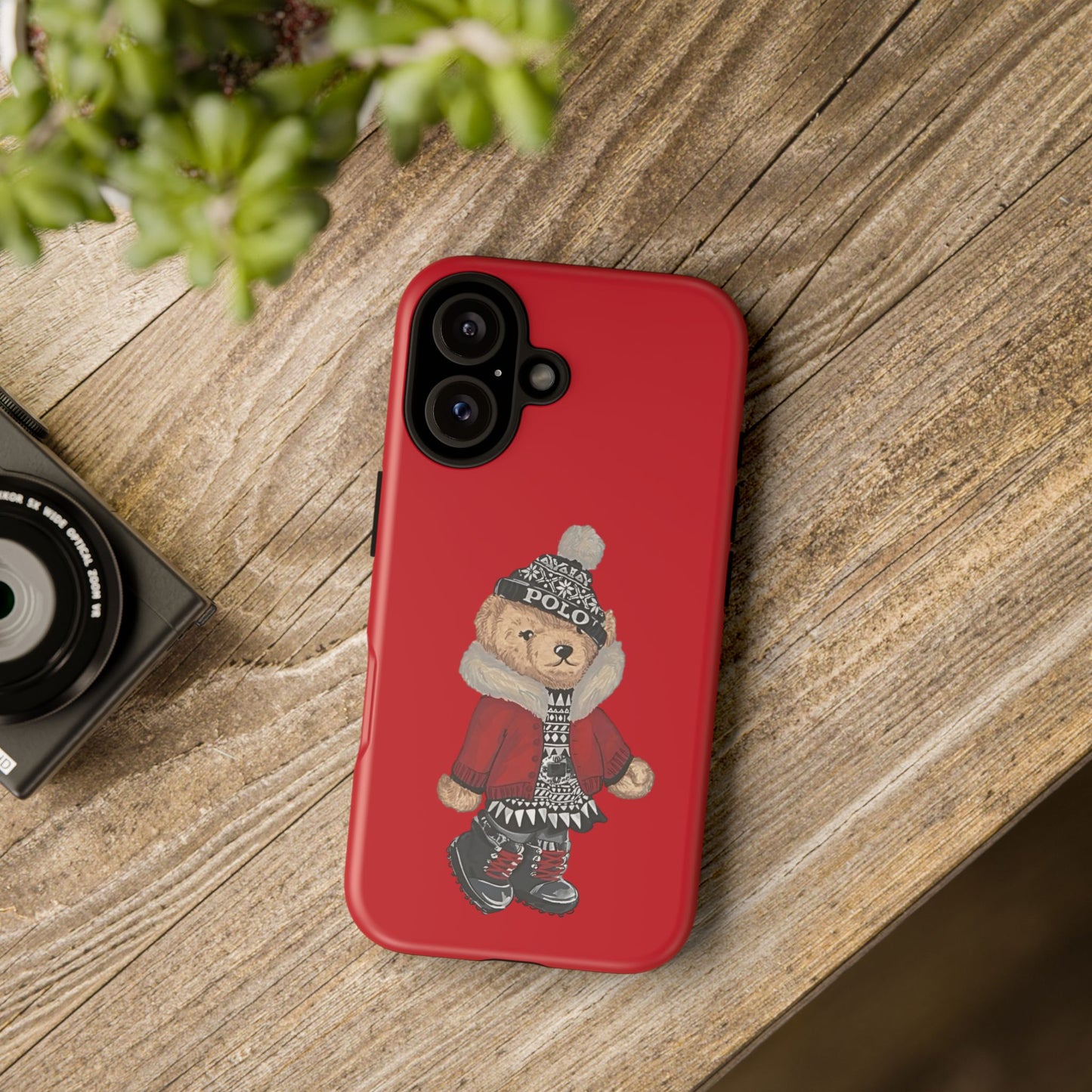 Red Teddy Case