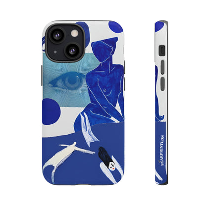 Blue Abstract Case