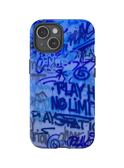 Blue Graffiti Case