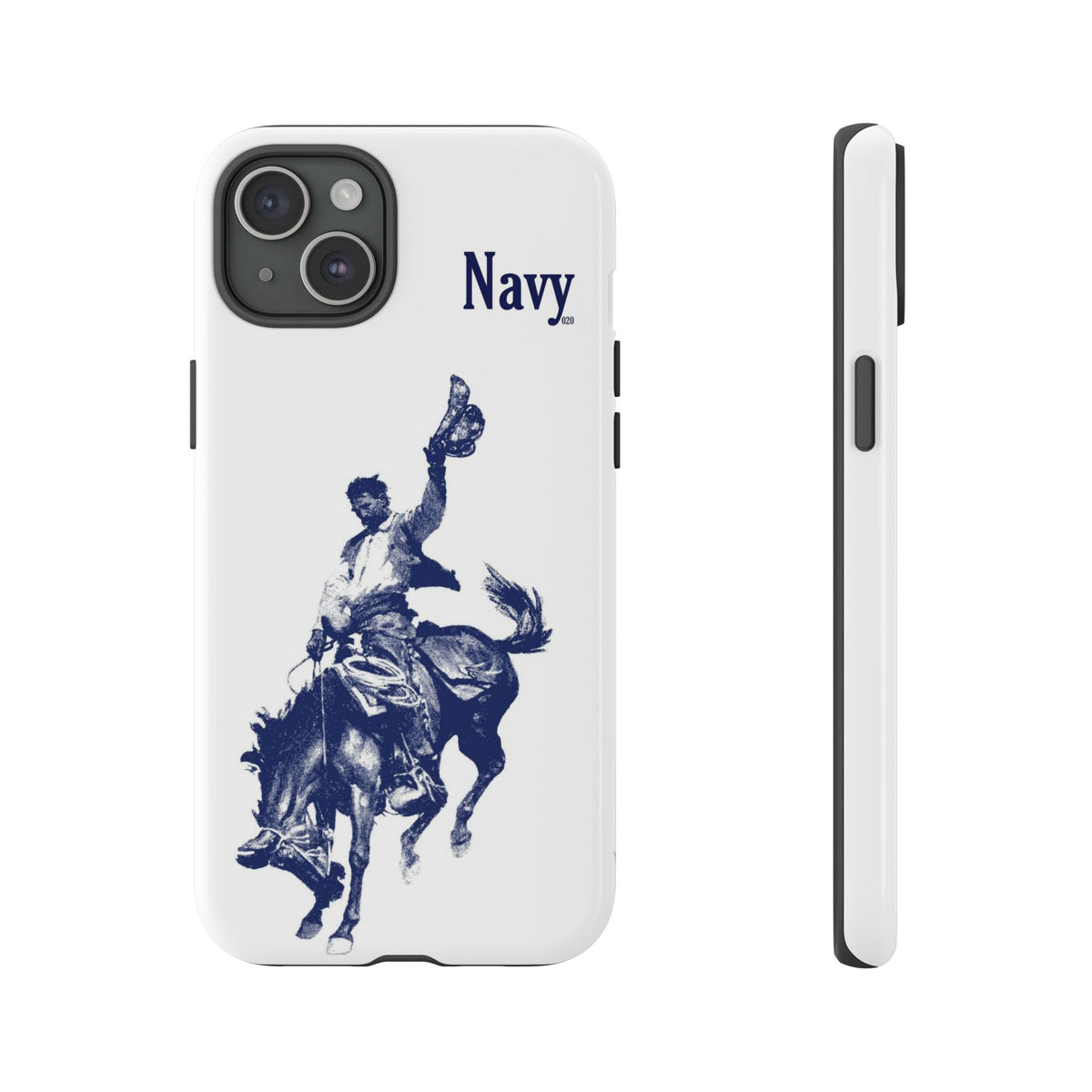 Riding in Navy Case