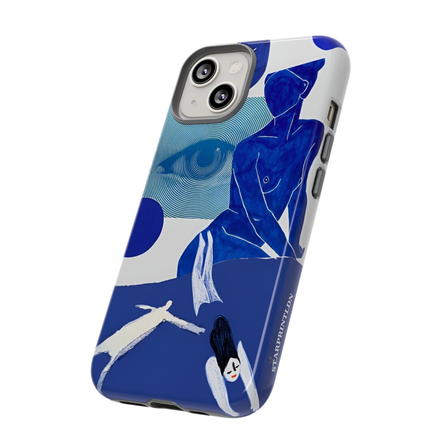 Blue Abstract Case