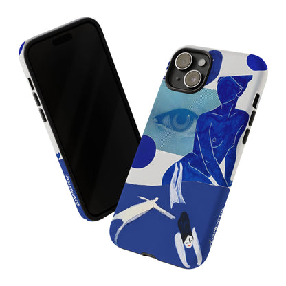 Blue Abstract Case