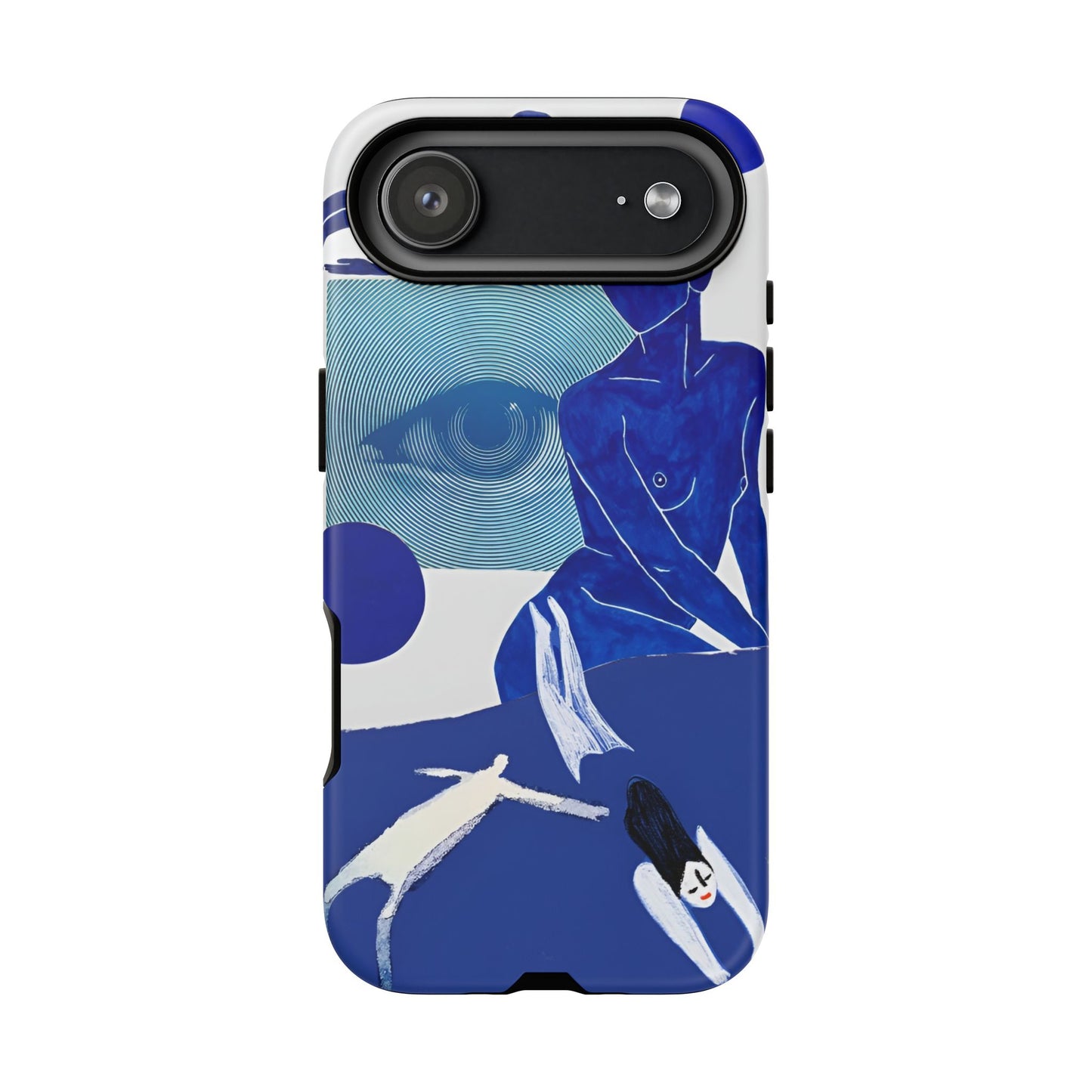 Blue Abstract Case
