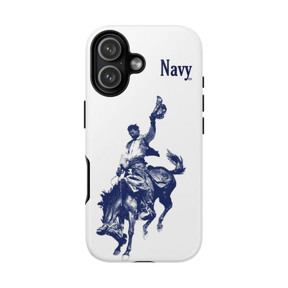 Riding in Navy Case