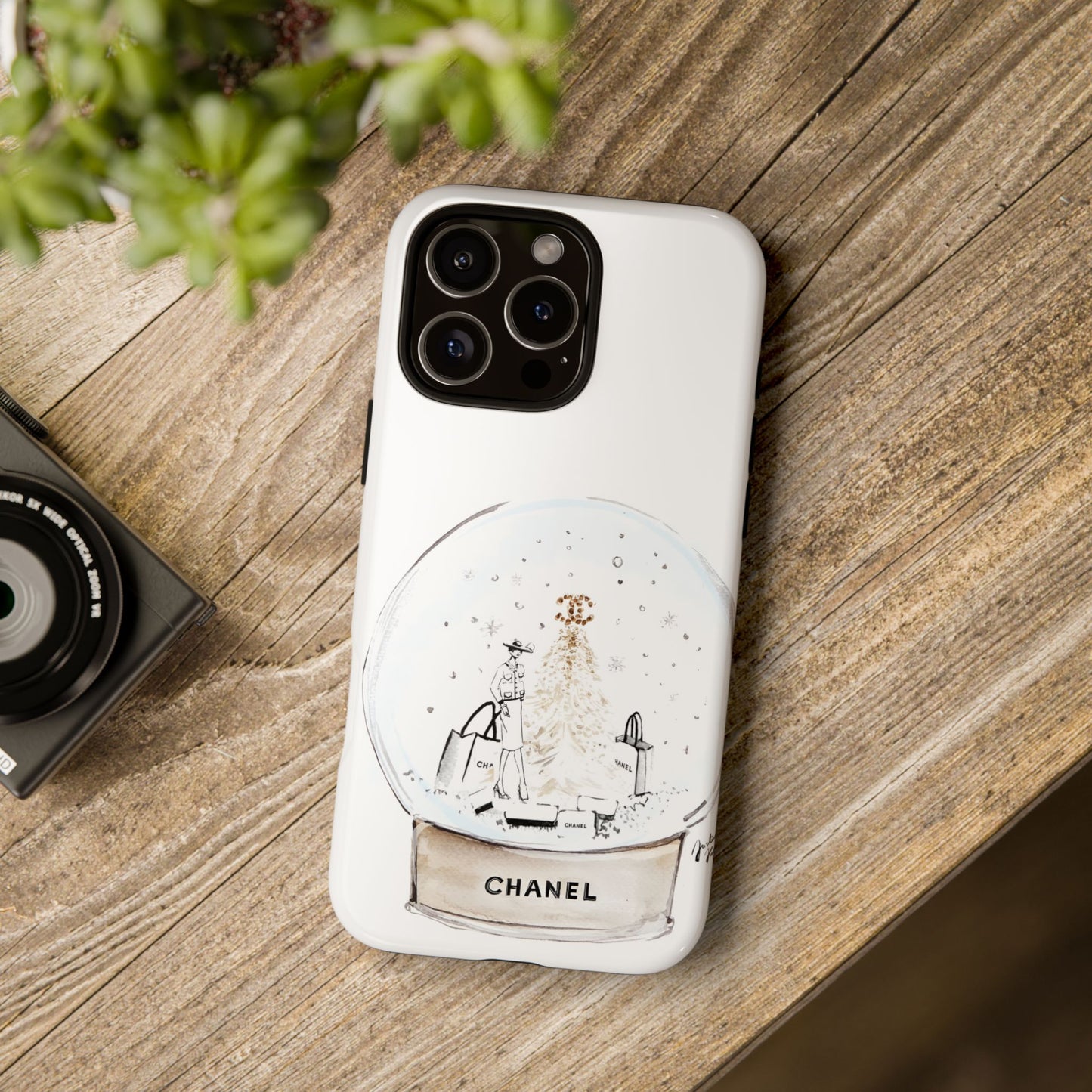 Snowglobe of Chanel Case