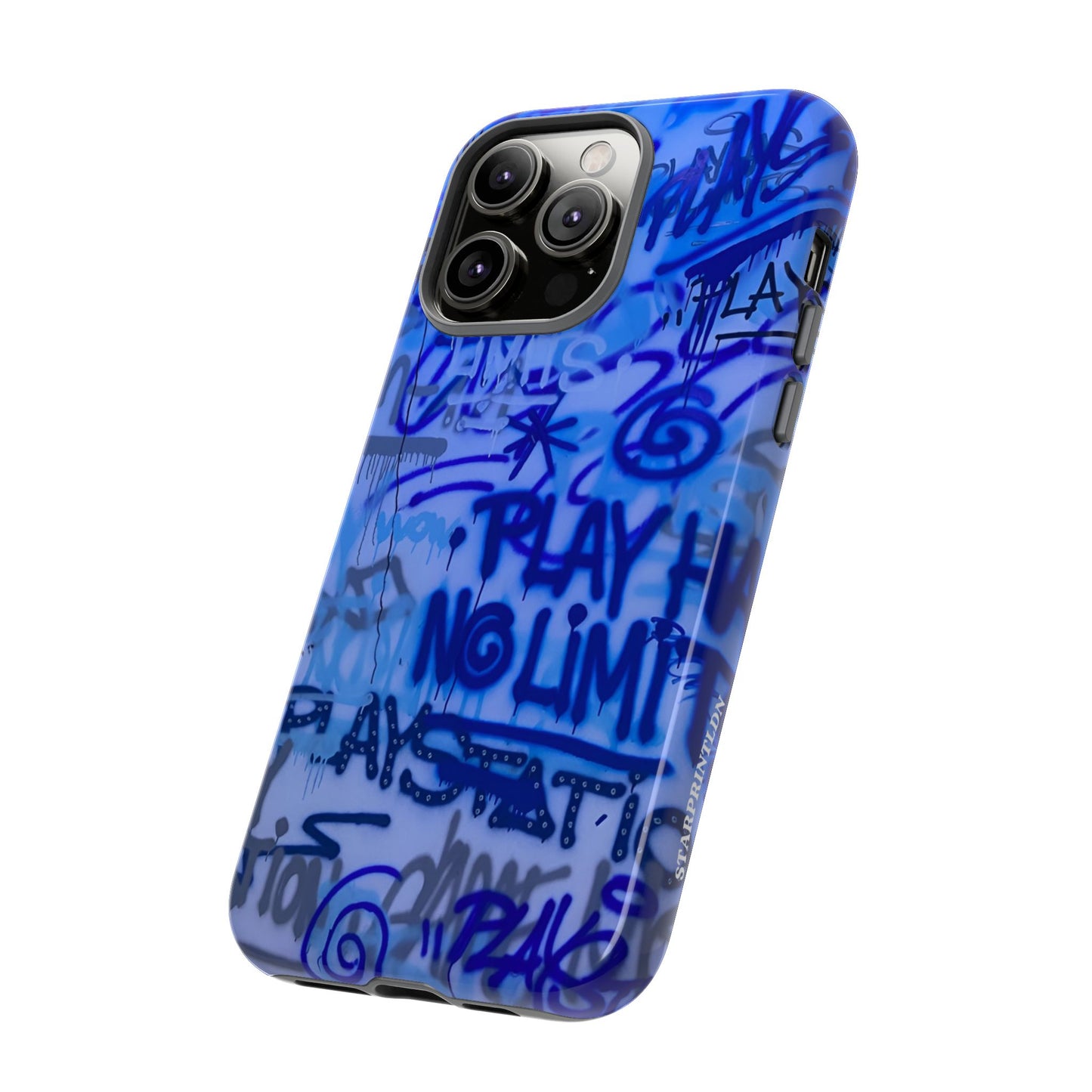 Blue Graffiti Case