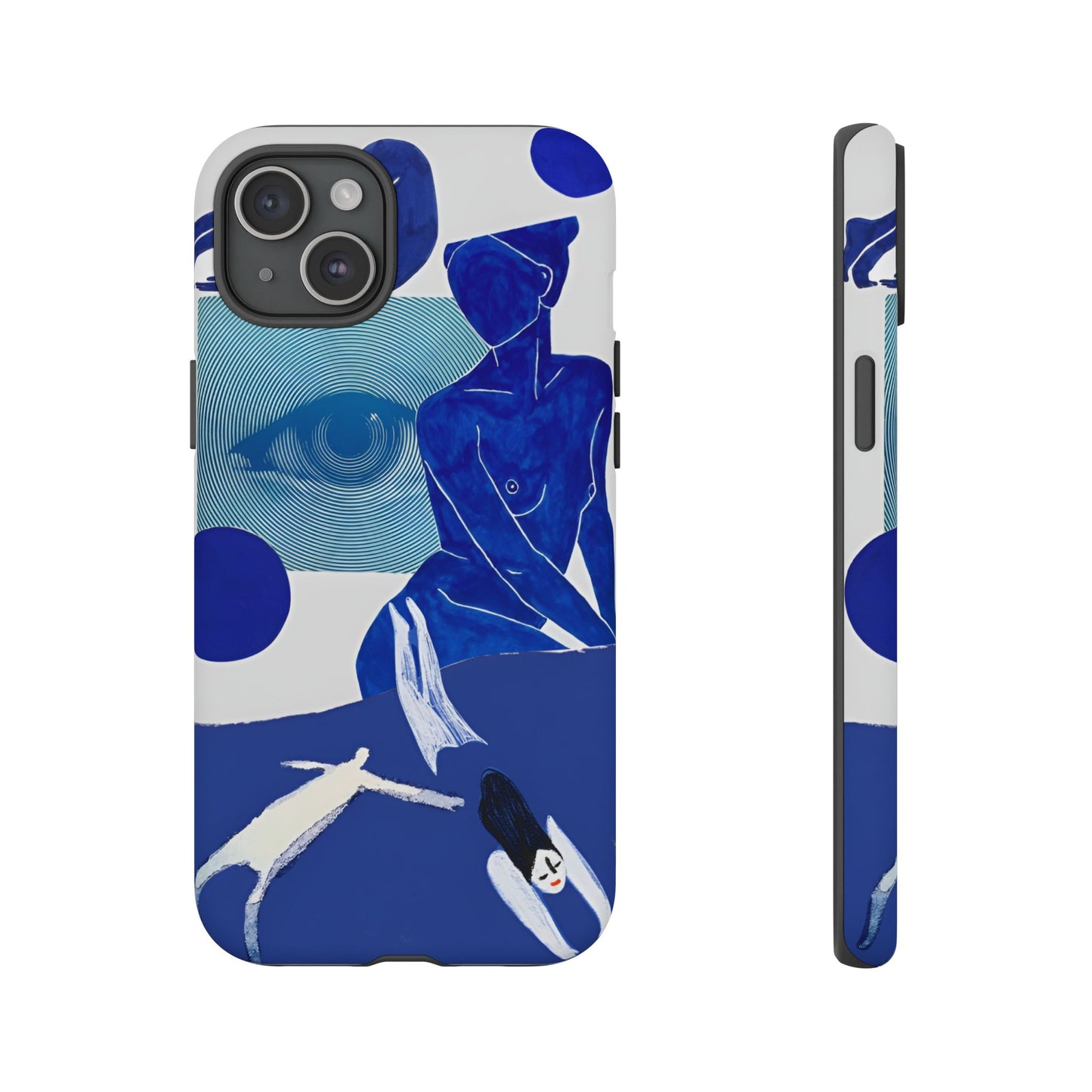 Blue Abstract Case