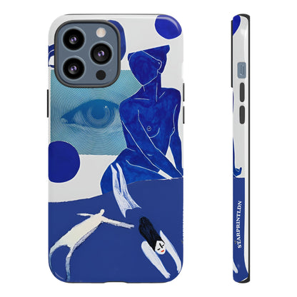 Blue Abstract Case