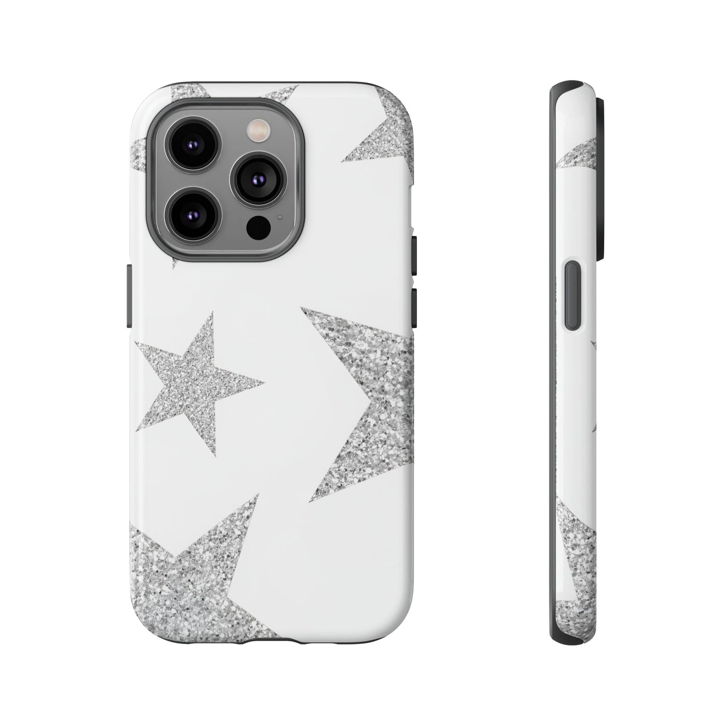 Grey Glitter Case