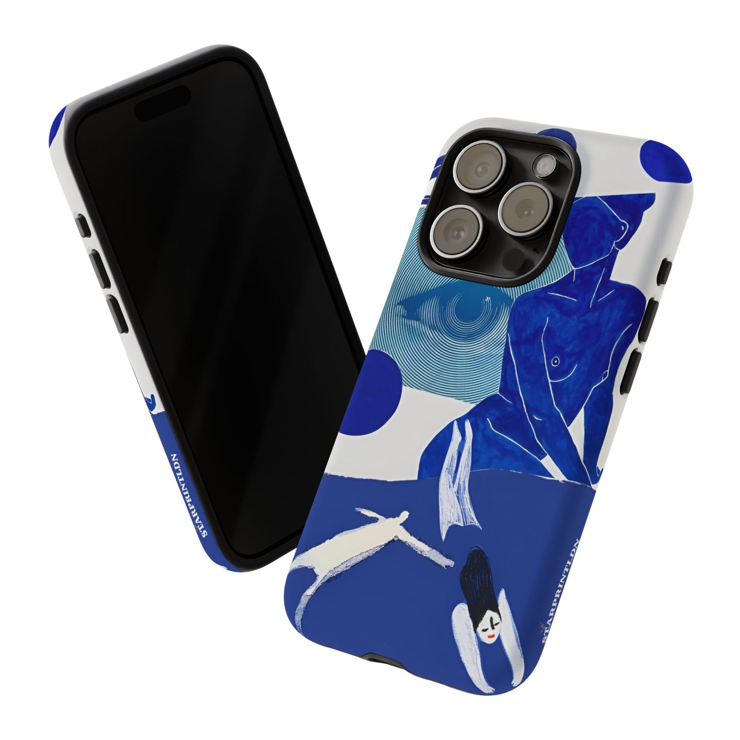 Blue Abstract Case