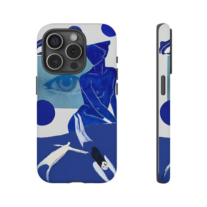 Blue Abstract Case