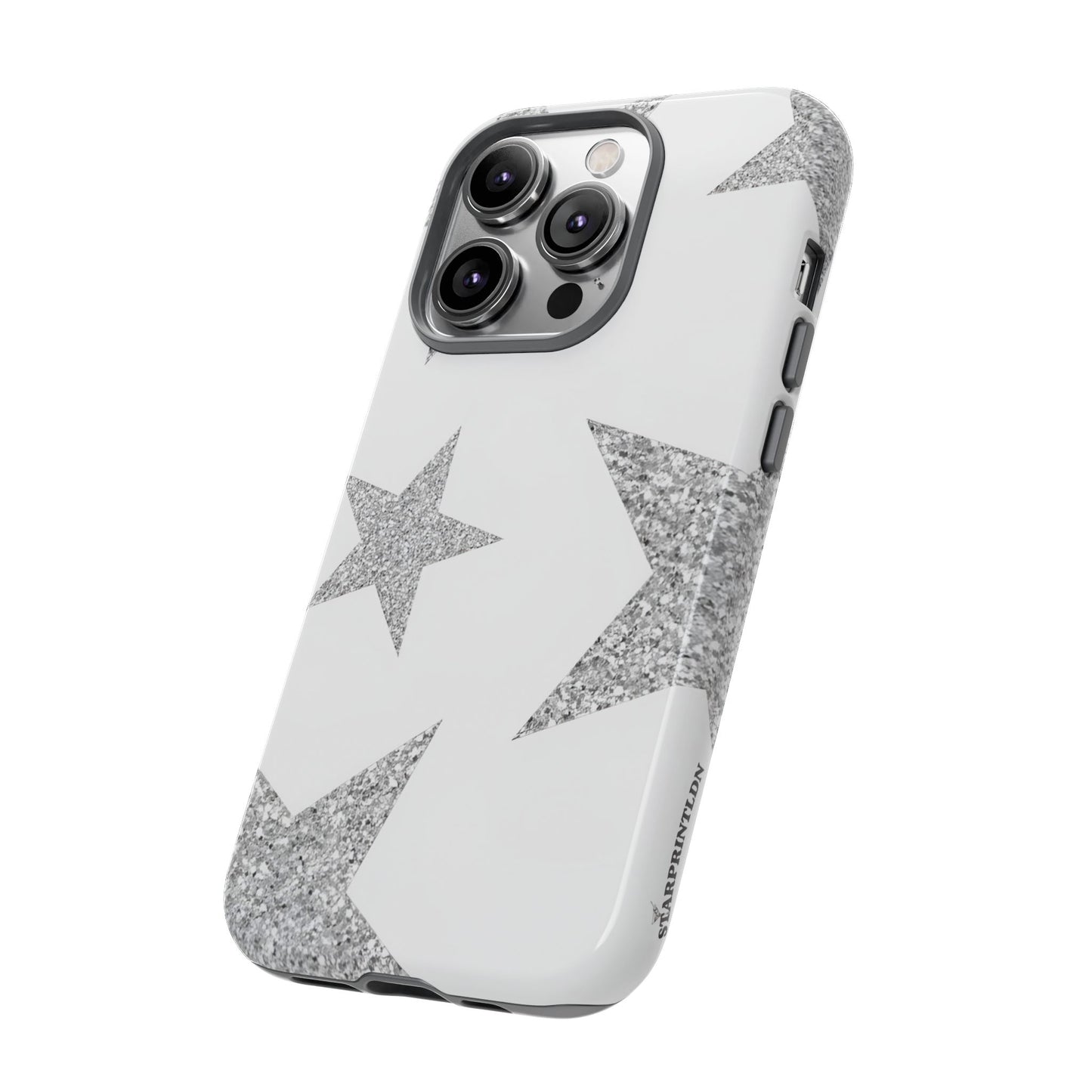 Grey Glitter Case