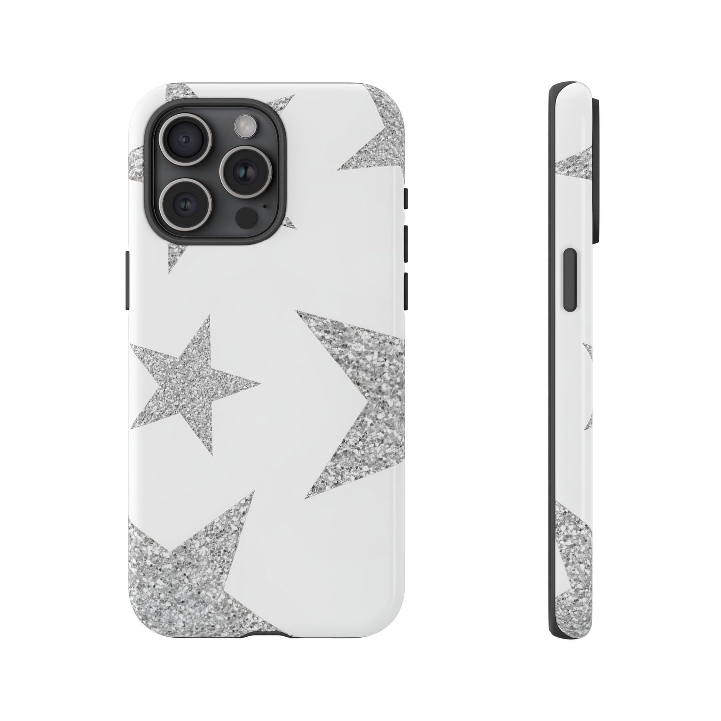Grey Glitter Case