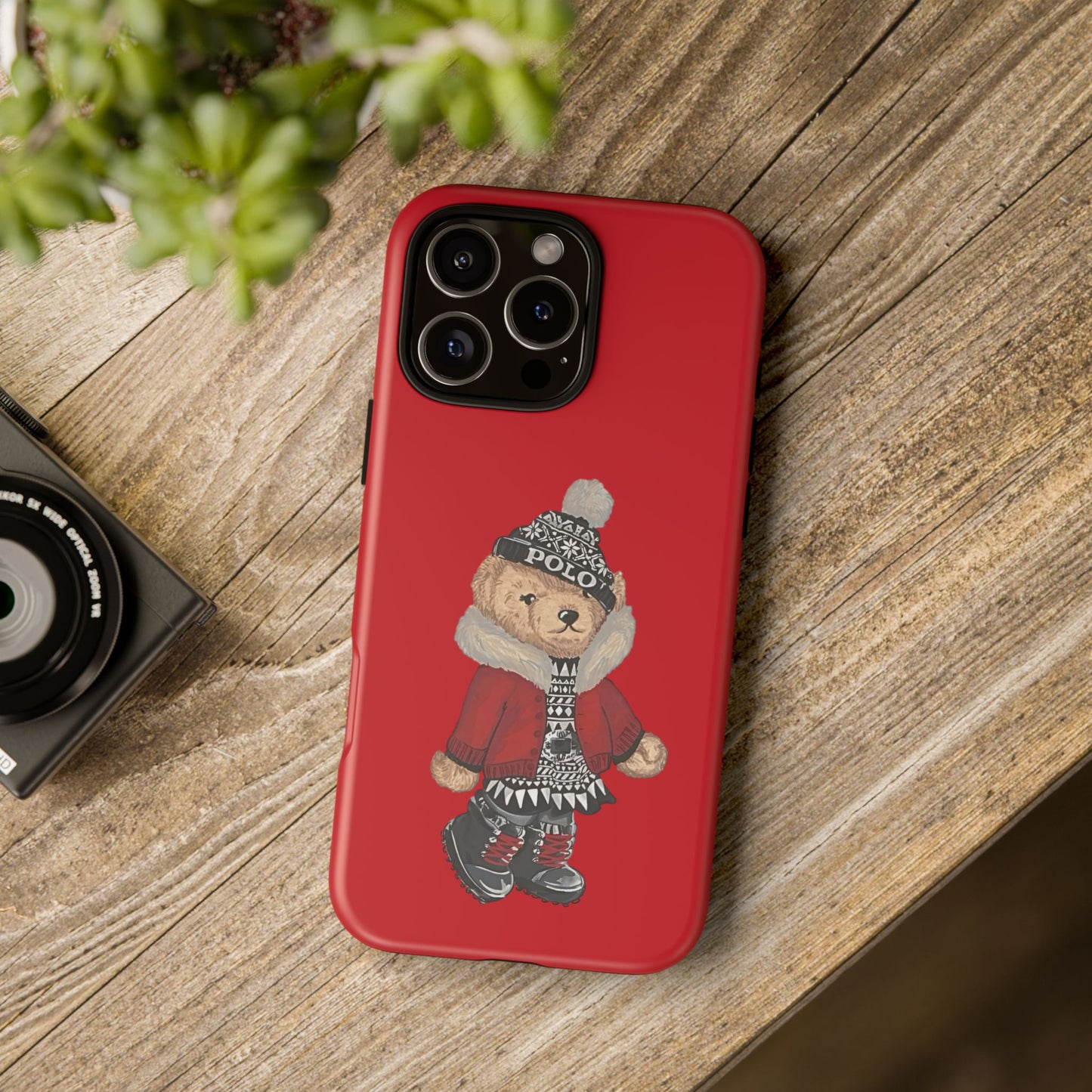 Red Teddy Case
