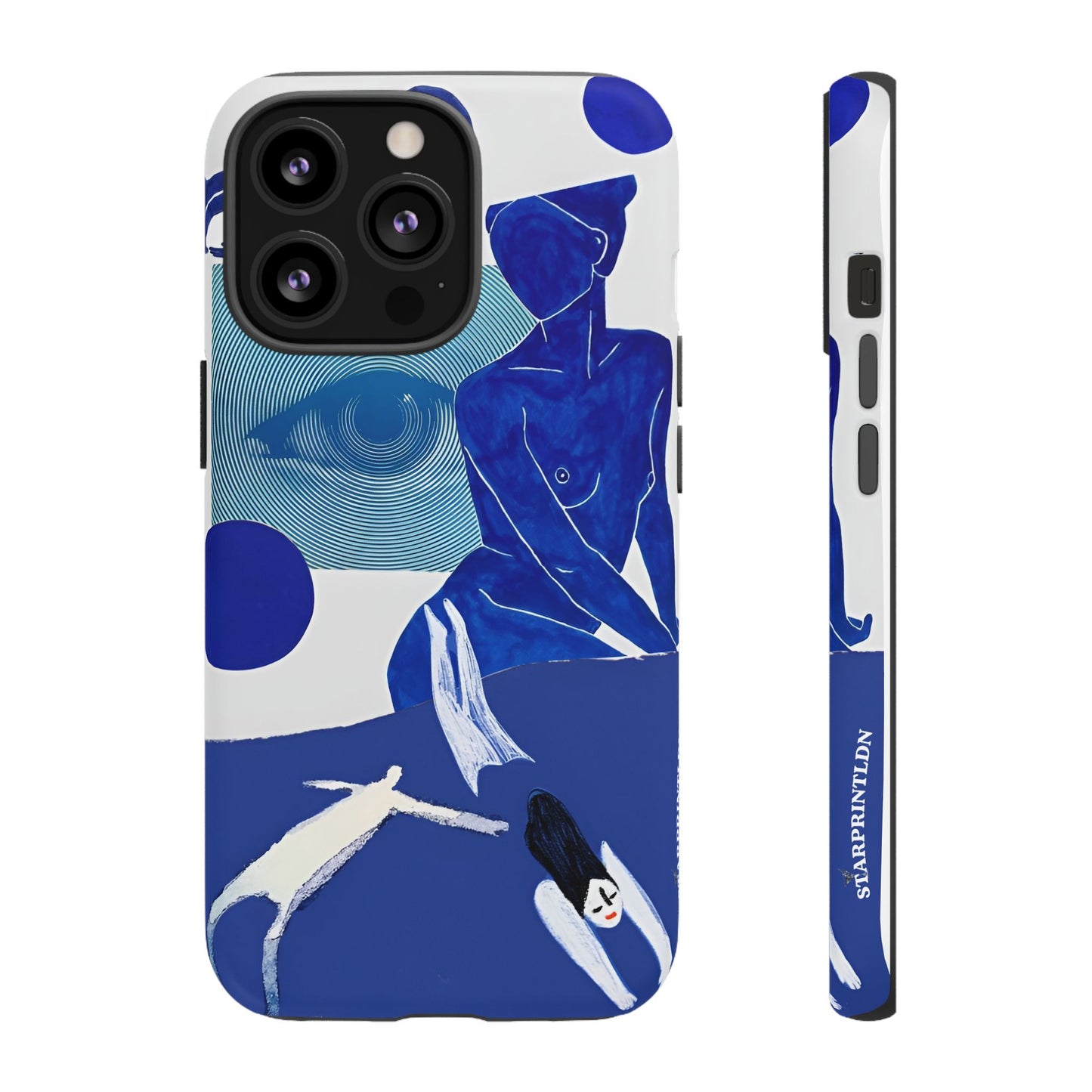 Blue Abstract Case