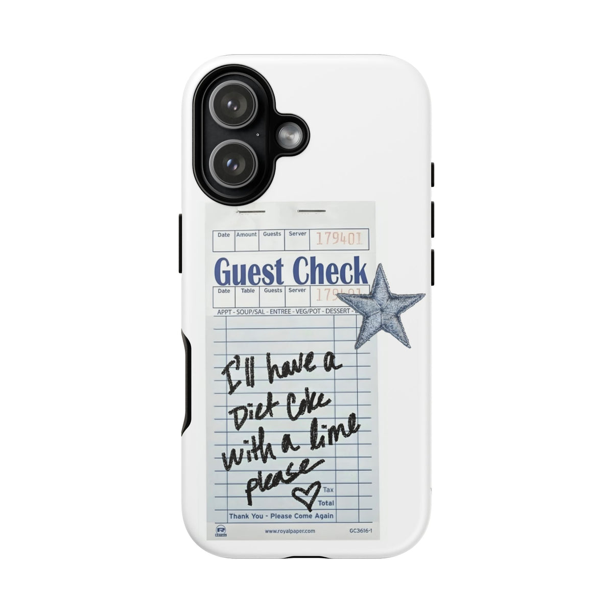 Guest Check Case