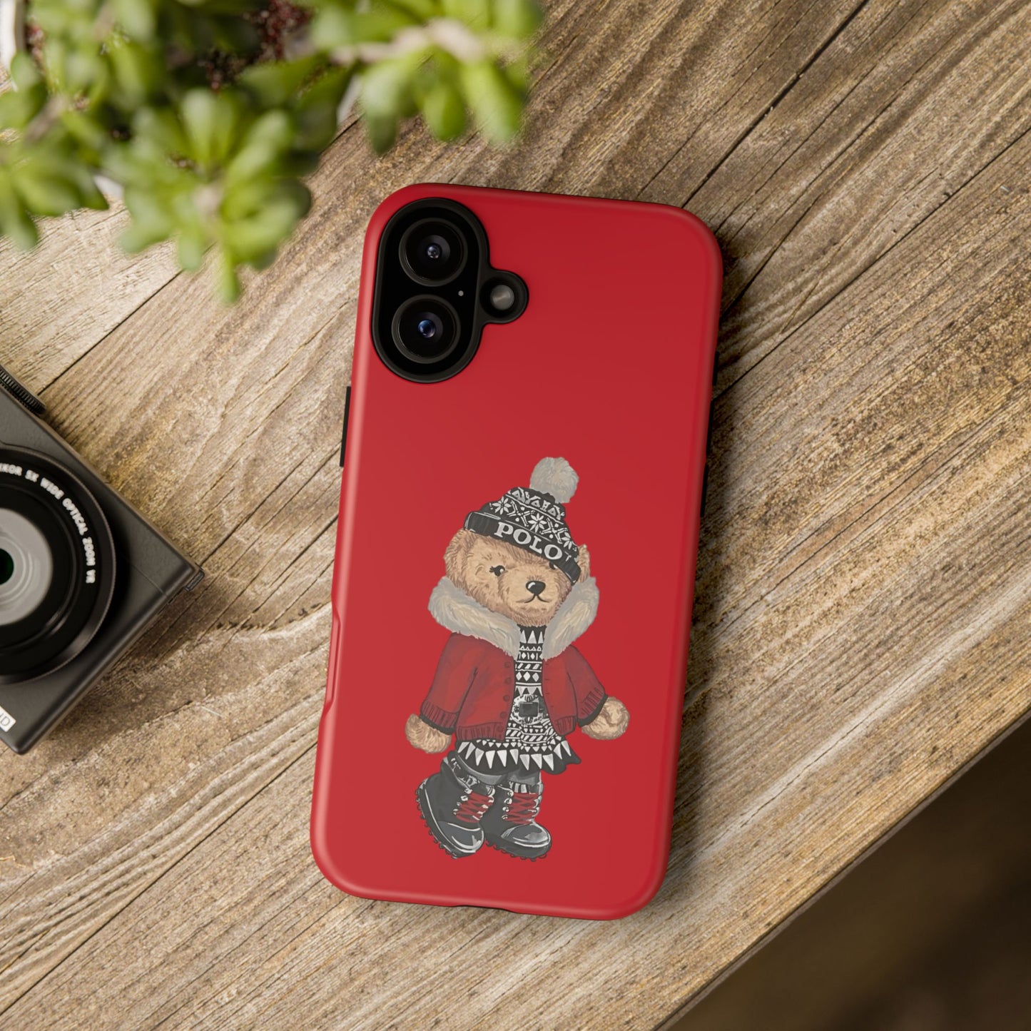 Red Teddy Case