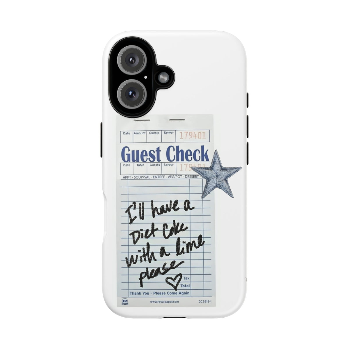 Guest Check Case