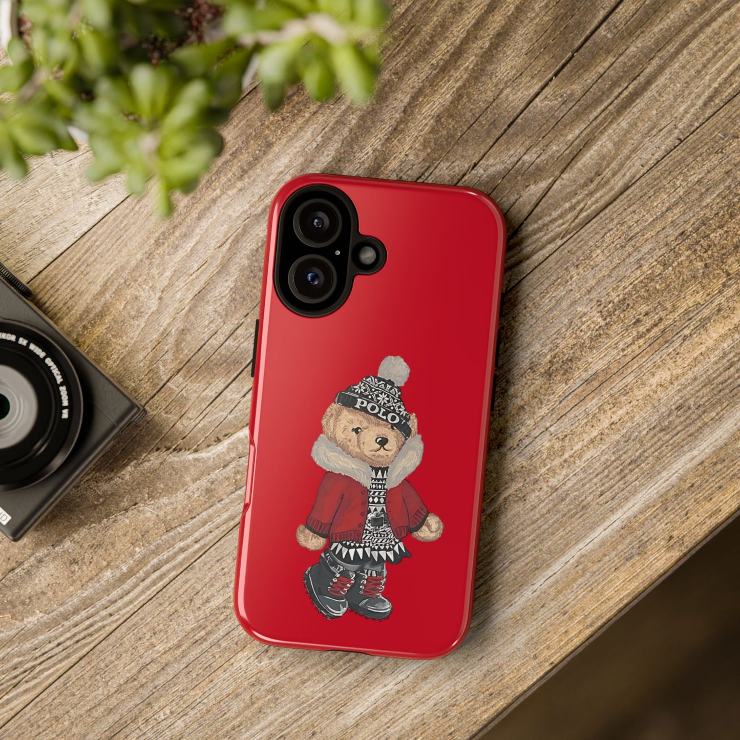 Red Teddy Case