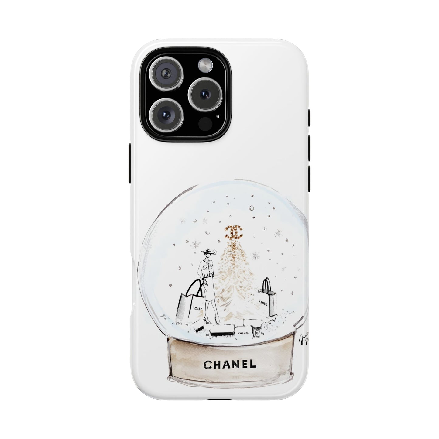 Snowglobe of Chanel Case